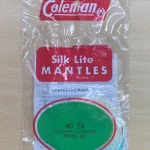 NOS】コールマン Silk Lite マントル PEAK1ランタン用 20型 2枚セット
