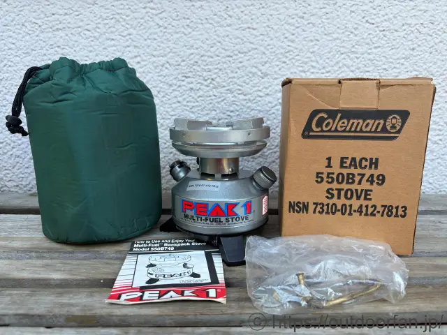 コールマン 550Bストーブ未点火品