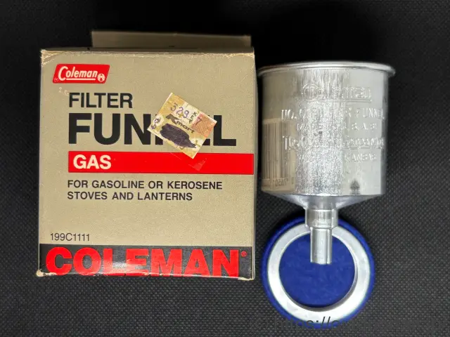 コールマン No.0 アルミファンネル 元箱付き