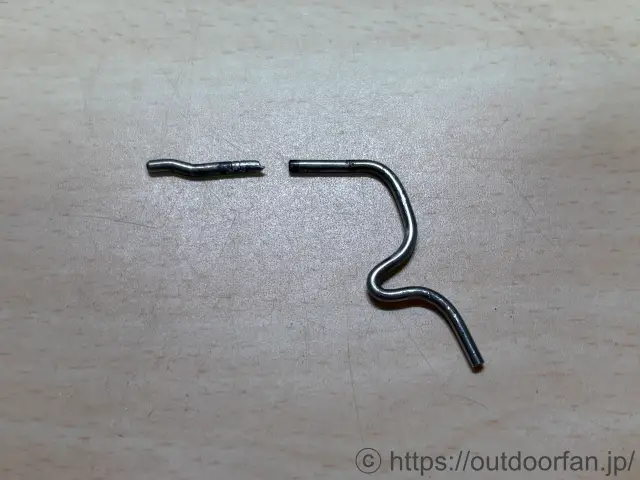 コールマン2レバージェネレーターの黒レバー再生修理