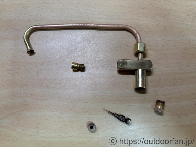 コールマン2レバージェネレーター黒レバー再生修理一式