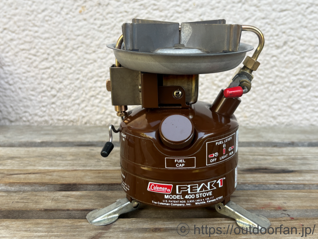 コールマン 400 茶 4/82製 ピークワンストーブ